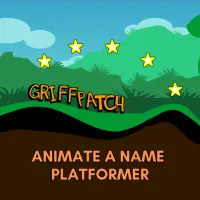 PLay Animate a Name Platformer now!
